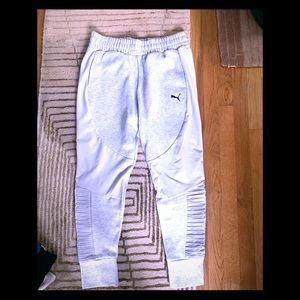 Puma satin-inset joggers